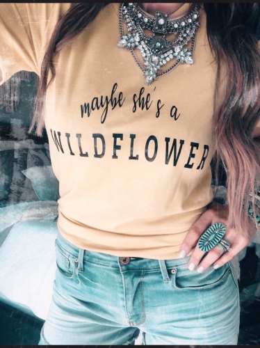 She Is a Wildflower